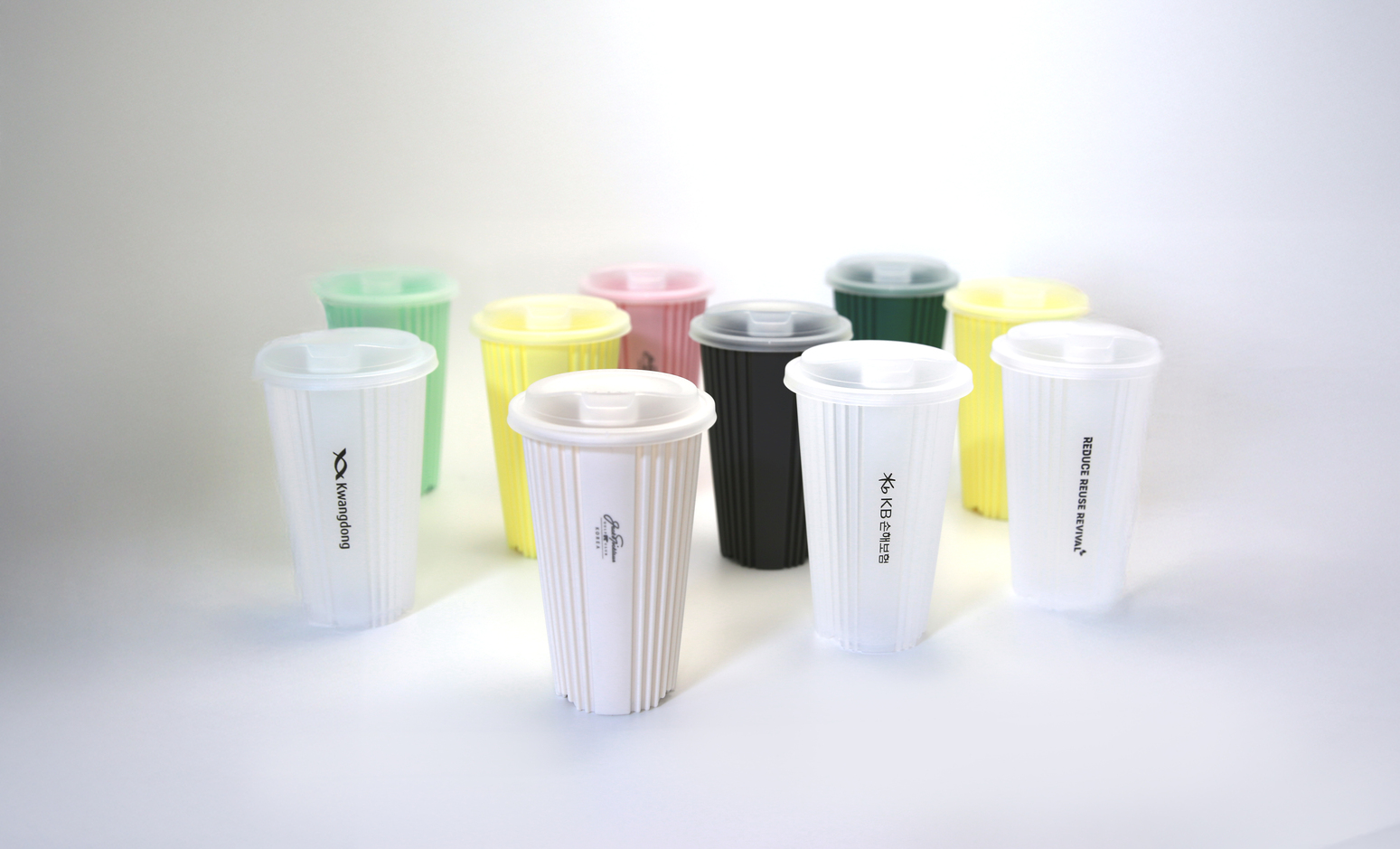 자체 세척장운영으로 친환경 리유저블컵 선택가능